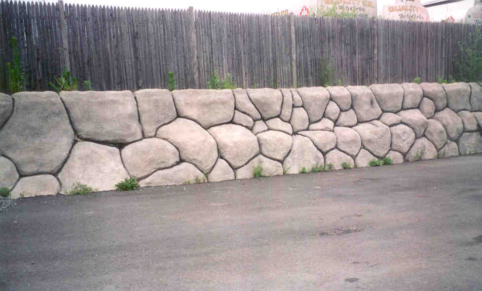 Stone wall